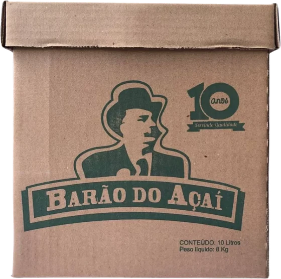 Caixa de Açaí Tradicional da Barão do Açaí
